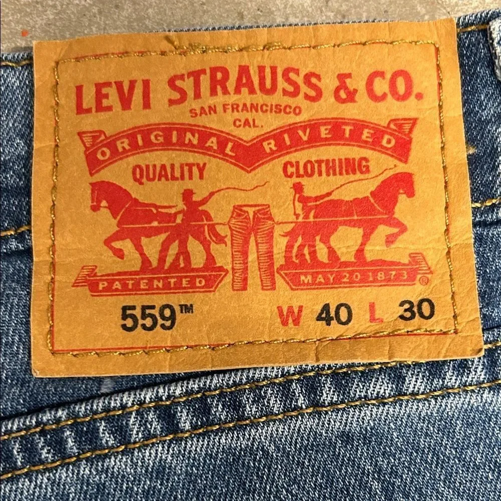 Levi's Mens 559 Relaxed Fit Jeans